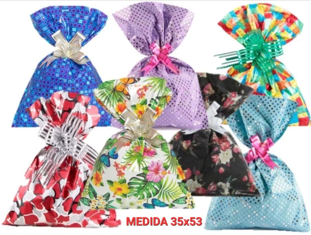 EMBALAGEM P/ PRESENTE 35x54 PCT50