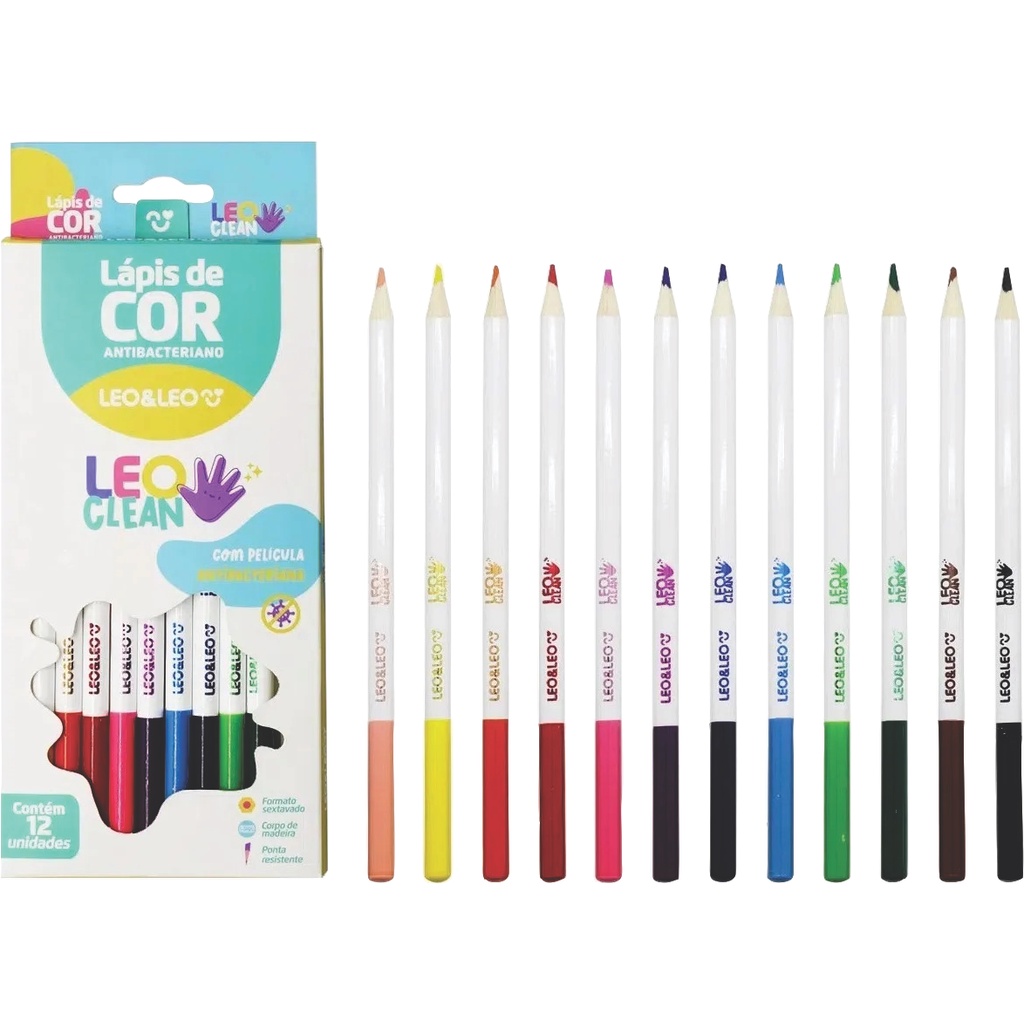 LAPIS DE COR LEO CLEAN BIG