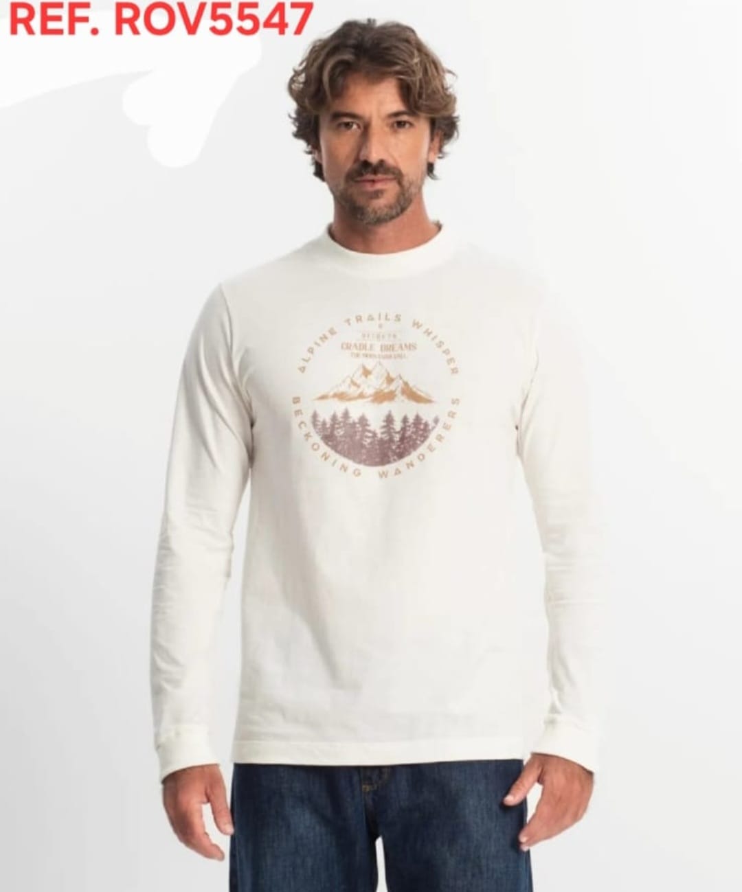 CAMISA MANGA LONGA FINA