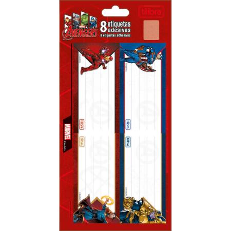 ETIQUETA OS VINGADORES TILIBRA