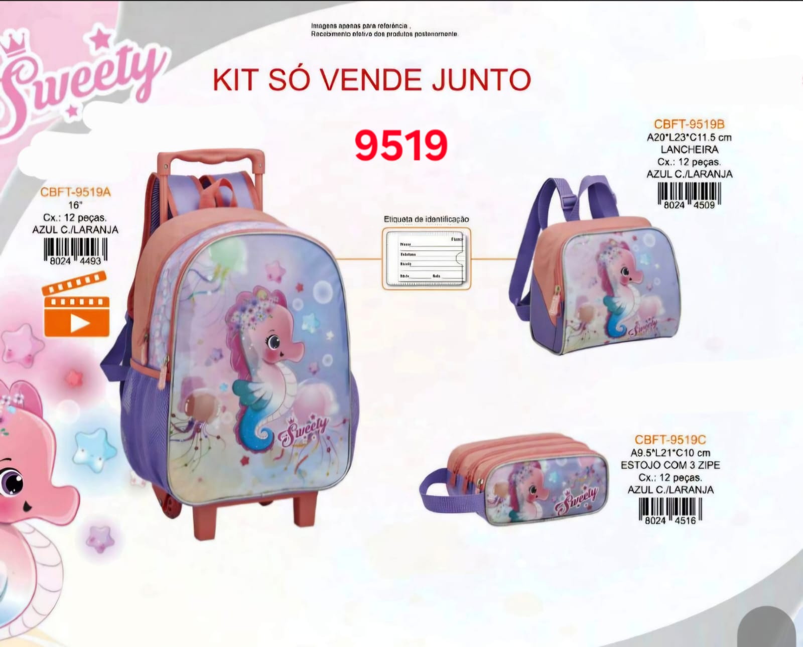 MOCHILA ESCOLAR MENINA