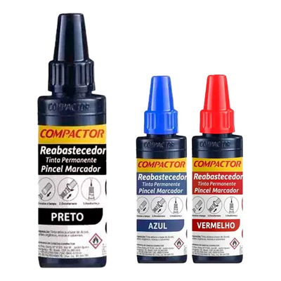 TINTA PARA MARCADOR PERMANENTE COMPACTOR