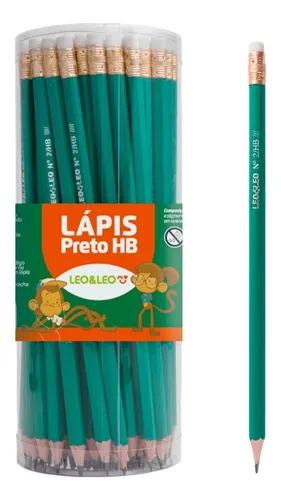 LAPIS DE ESCREVER SEXTAVADO LEO E LEO