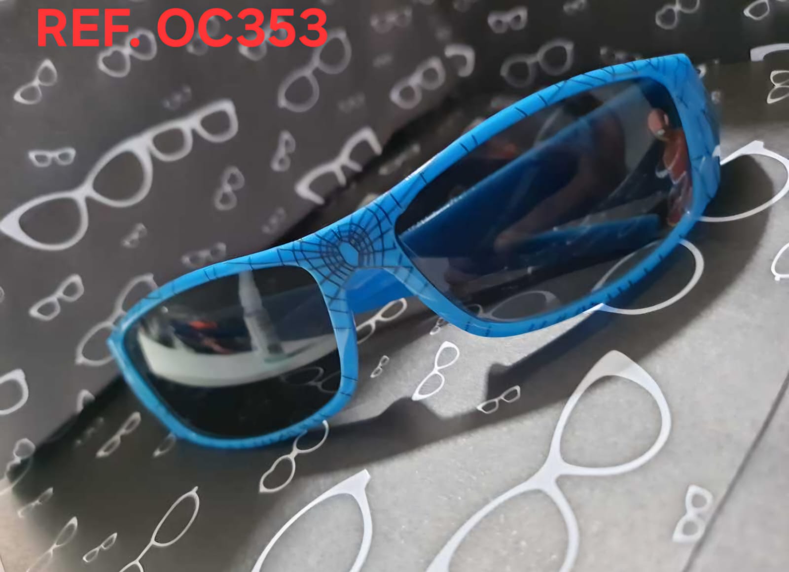 OCULOS INFANTIL HOMEM ARANHA