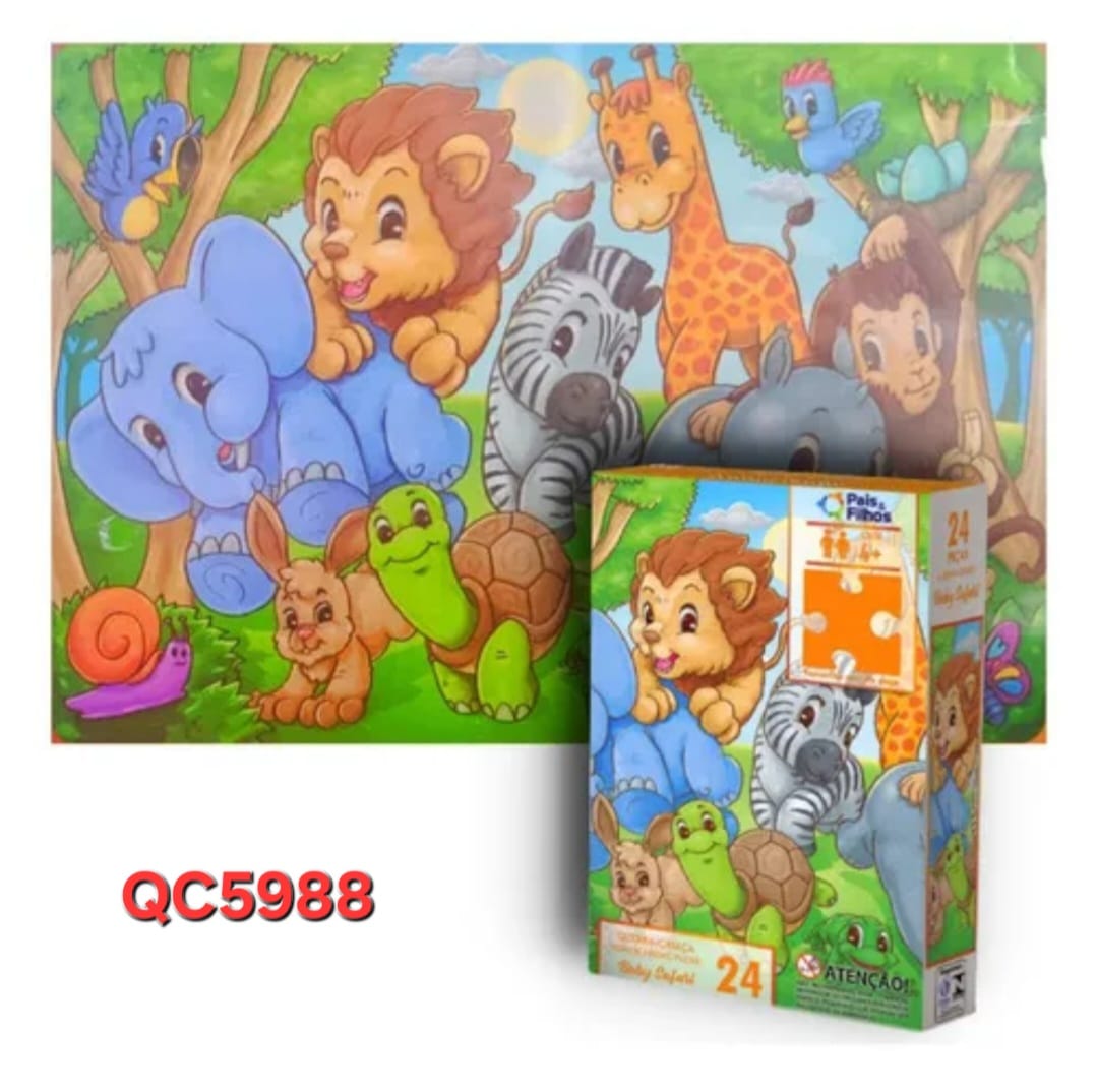 QUEBRA CABEÇA ANIMAIS