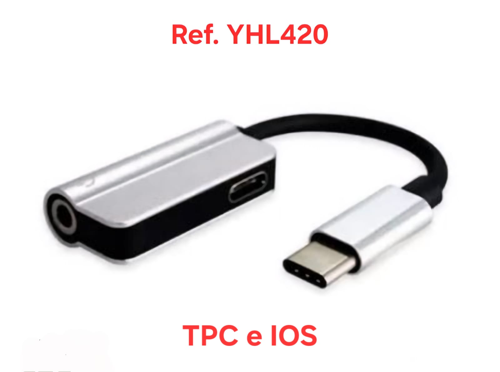 CABO ADAPTADOR FONE CARREGADOR