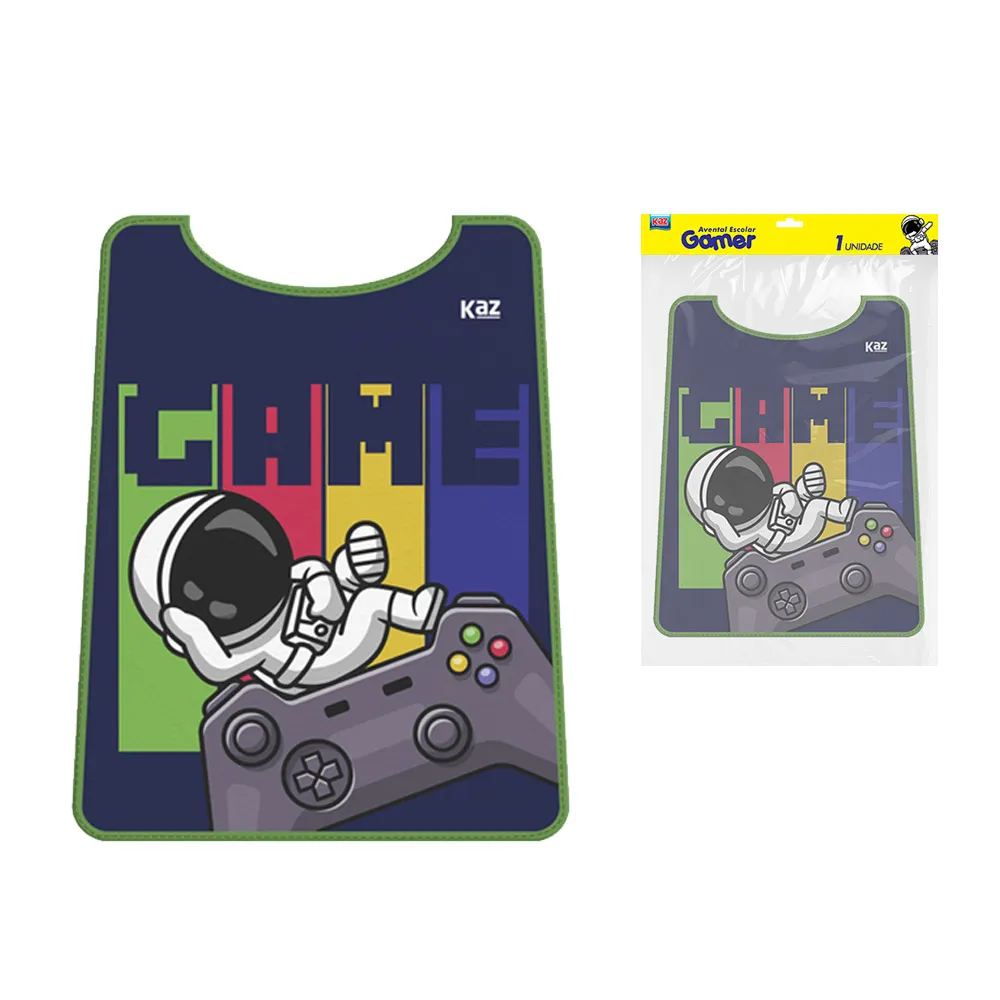 AVENTAL INFANTIL GAMER