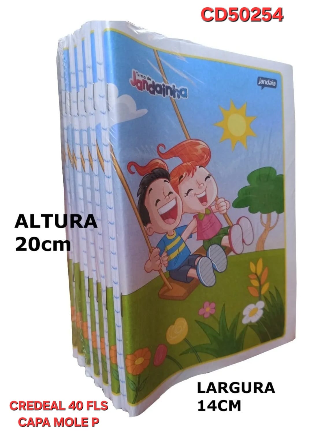 CADERNO INFANTIL 40FLS