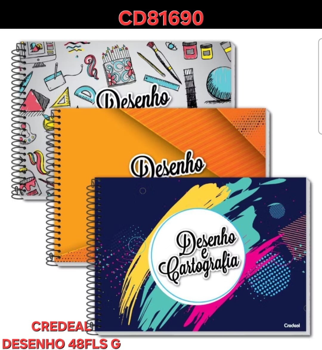 CADERNO DE DESENHO