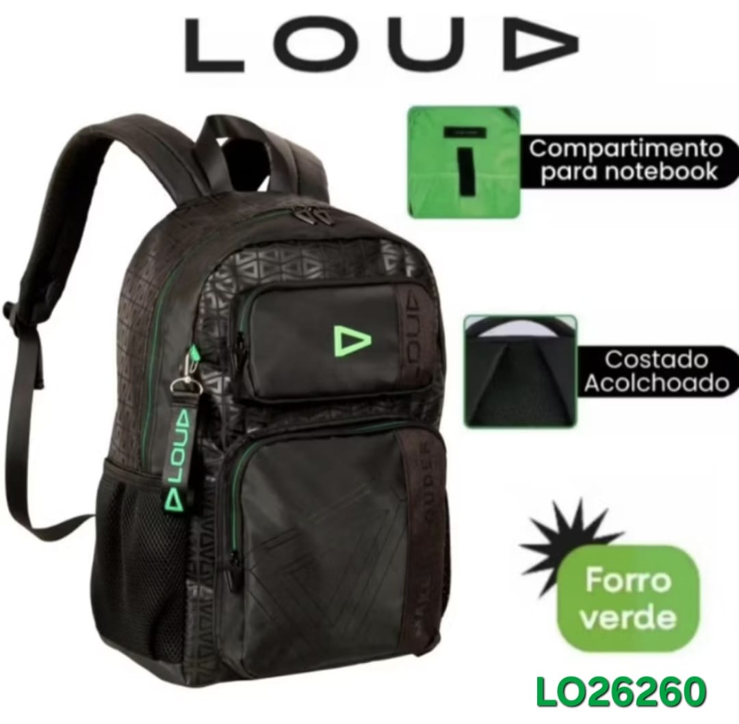 MOCHILA MASCULINA LOUD