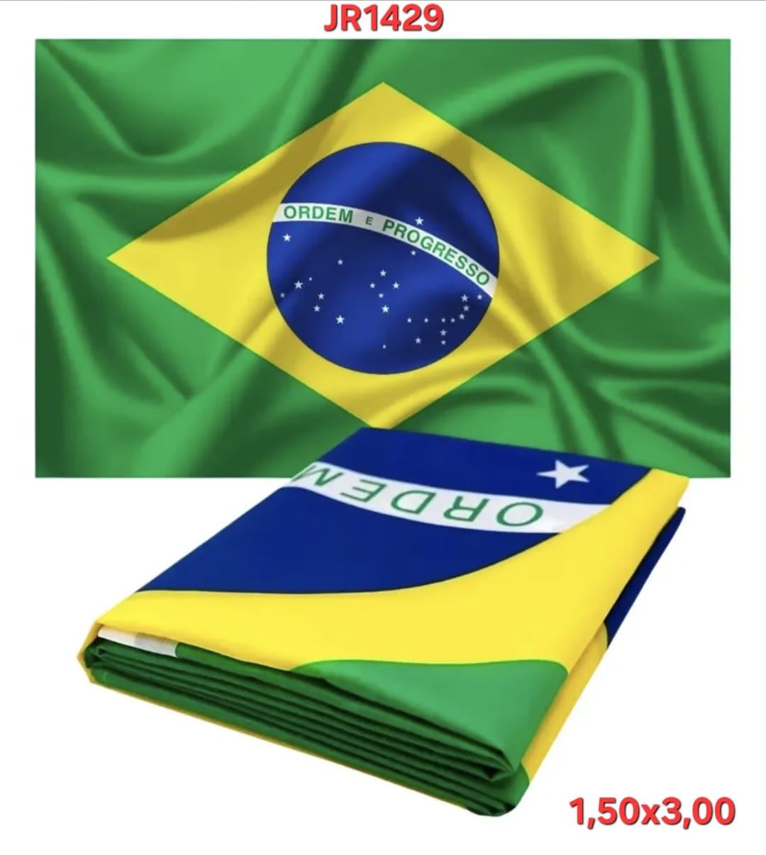 BANDEIRA DO BRASIL 150X300