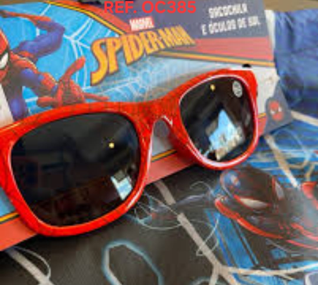 OCULOS INFANTIL HOMEM ARANHA
